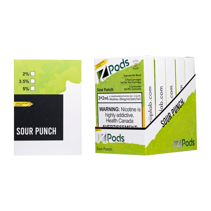 Z pods sour punch 20mg