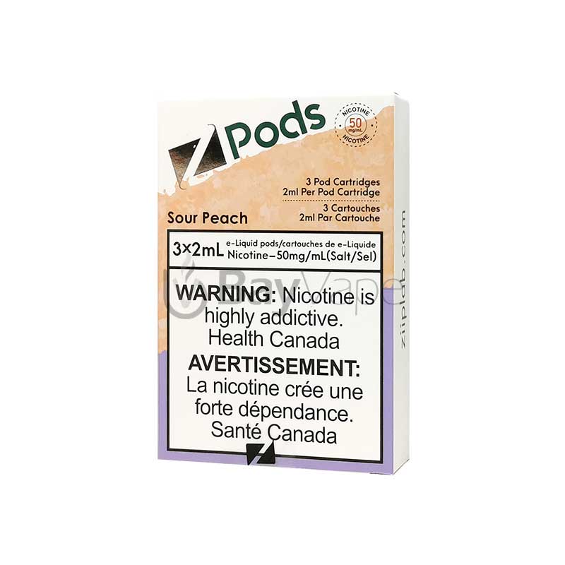 Z pods sour peach 20mg