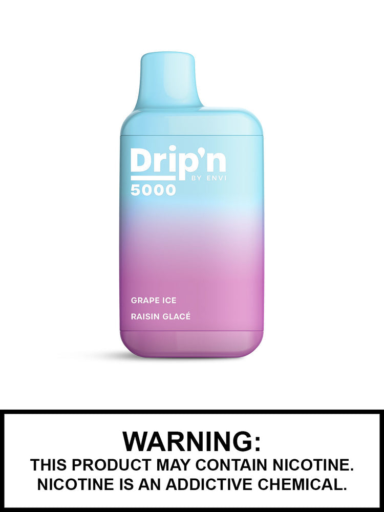 Drip’n grape ice 5000 puffs disposable