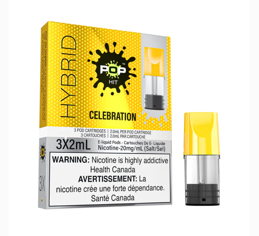 Pop hit celebration pods 20mg