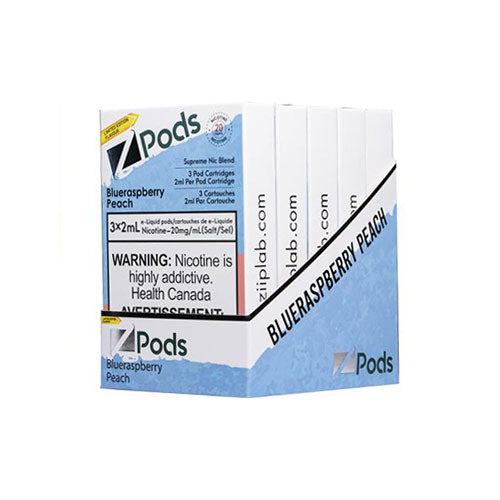 Z Pods blueraspberry peach 20mg