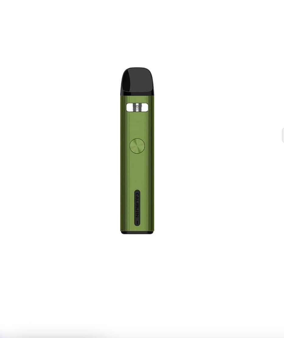 Caliburn G2 vape device kit cobalt green