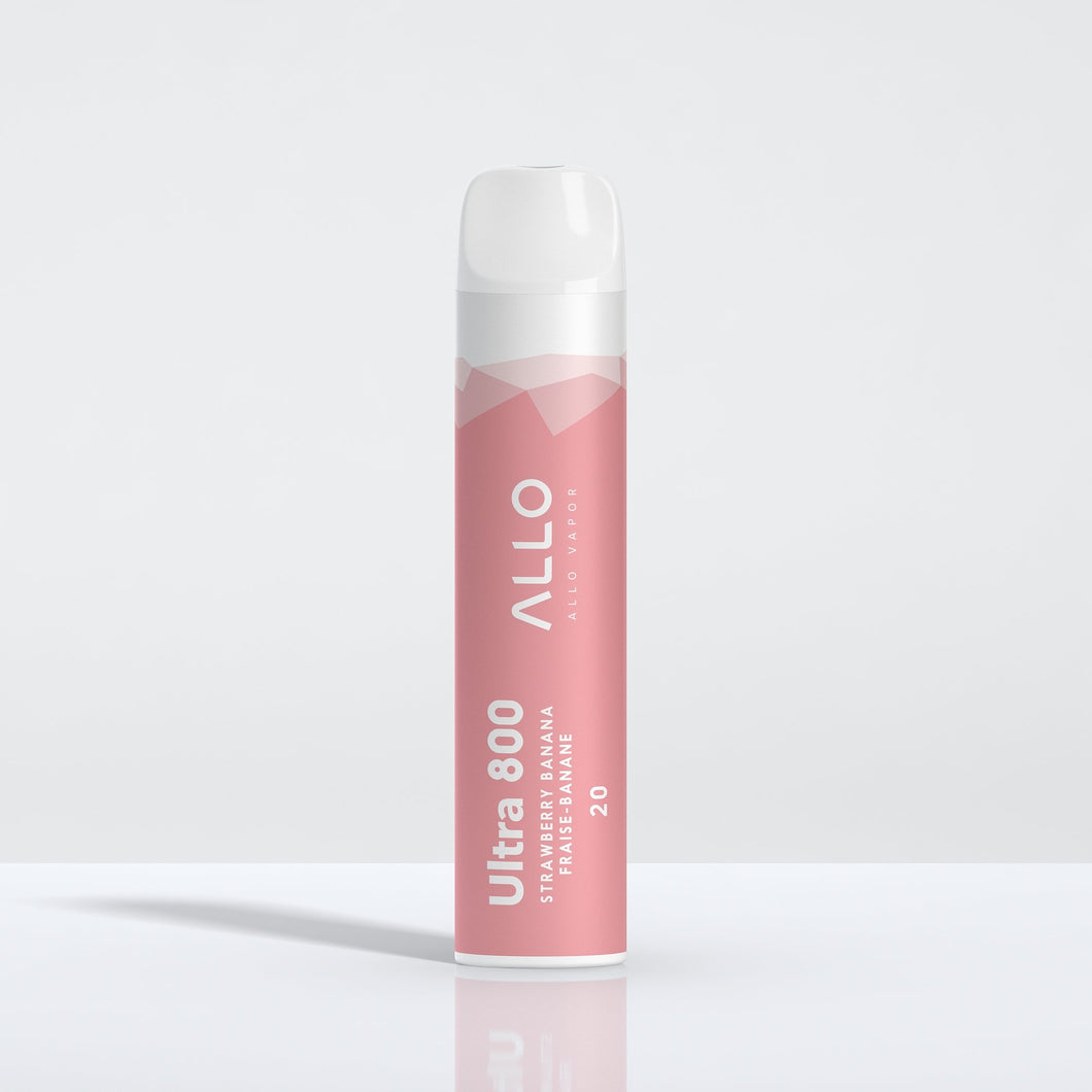 Allo Ultra 800 Strawberry Banana 20mg/ml Disposable