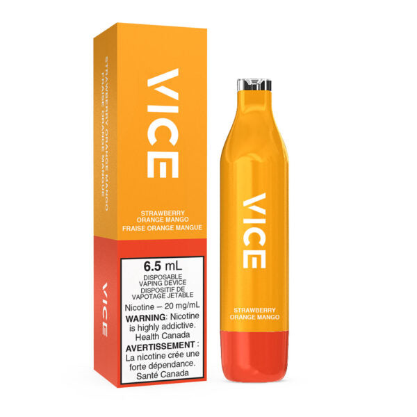 Vice 2500 Strawberry Orange Mango 20mg/mL disposable provincial