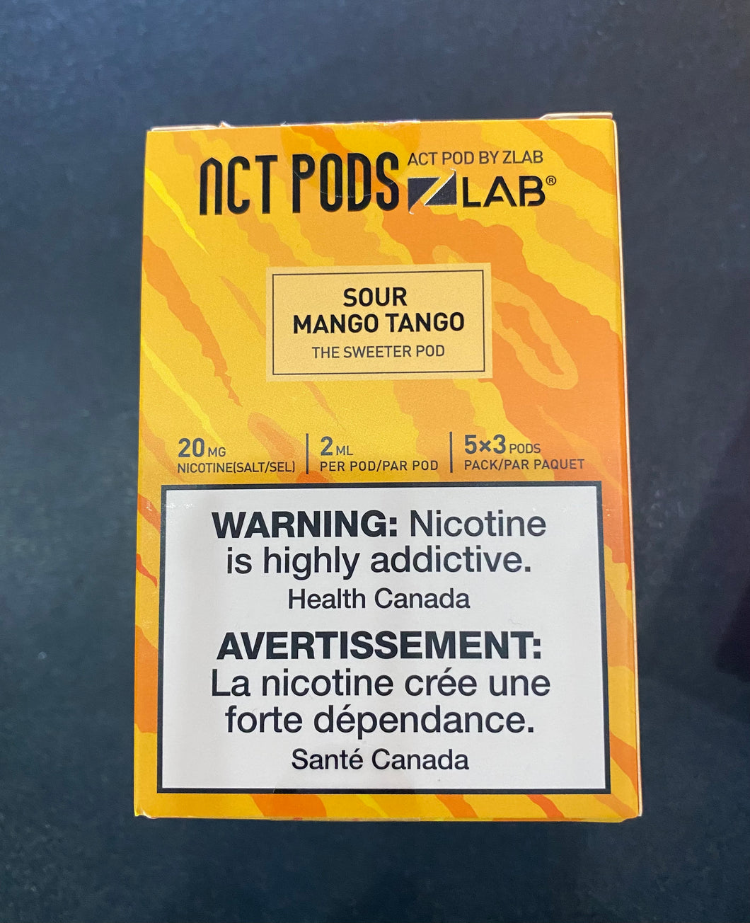 Z pods sour mango tango 20mg