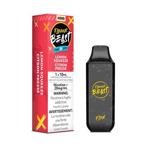 Flavour Beast 4000 Lemon Squeeze Ice 20mg disposable