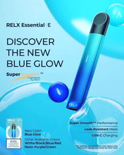 Load image into Gallery viewer, Relx essential vaping blue glow
