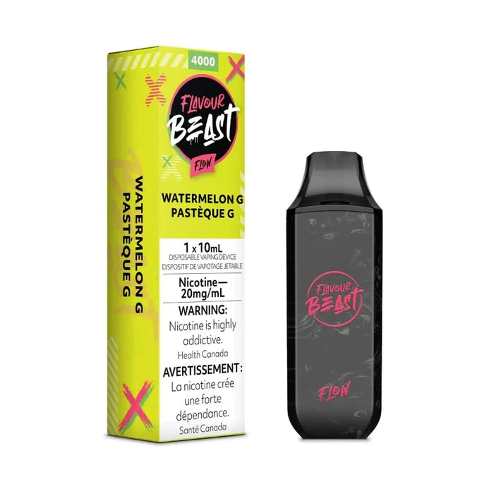 Flavour Beast 5000 Watermelon G 20mg disposable