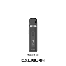 Caliburn X vape device kit matte black