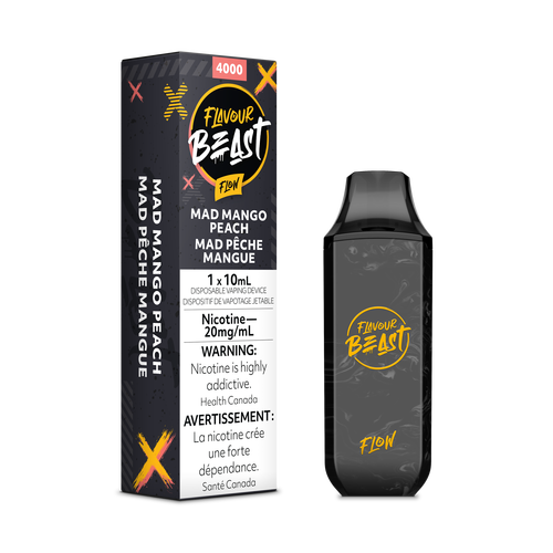 Flavour Beast 4000 Mad Mango Peach 20mg disposable