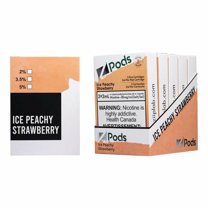 Z pods ice peachy strawberry 20mg