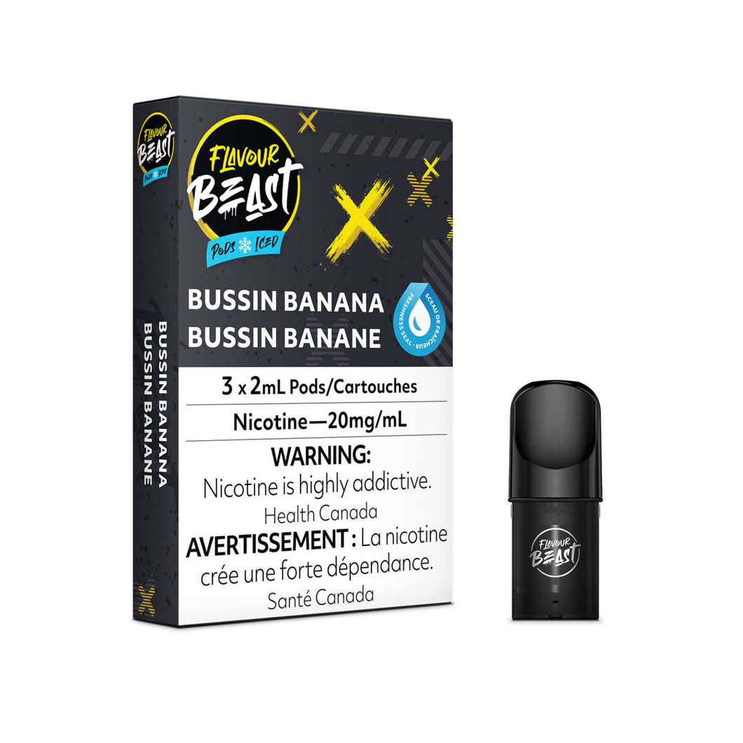 Flavour beast pods bussin banana