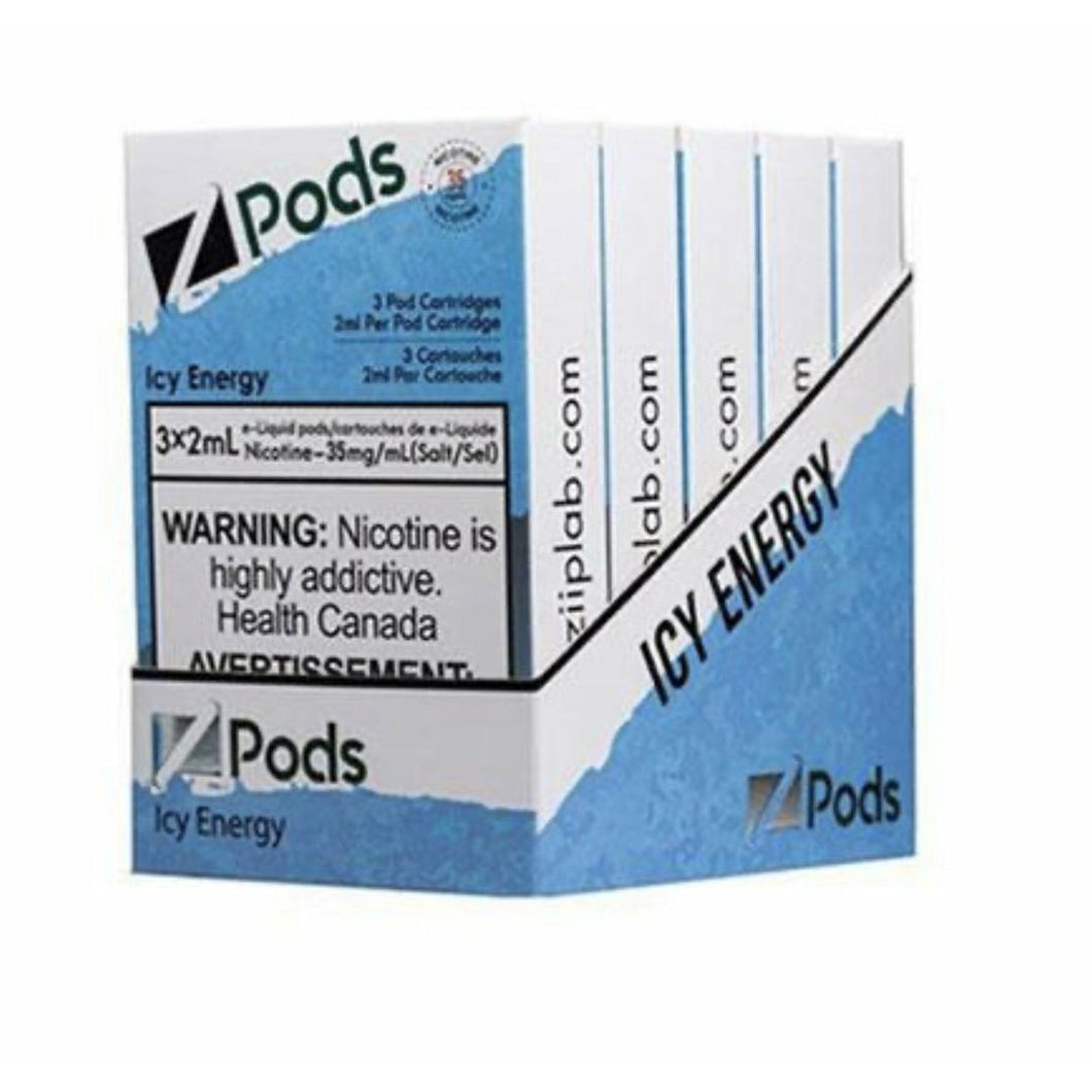 Z pods icy energy 20mg