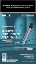 Load image into Gallery viewer, Relx essential vaping steel blue
